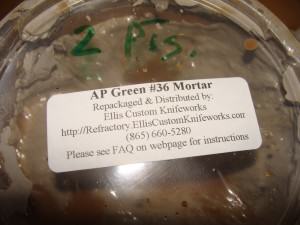 AP Green #36 Cermic Mortar