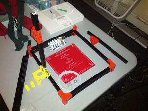 OpenBeam 1.4 RepRap 3D Printer Partially Assembled with RAMPS