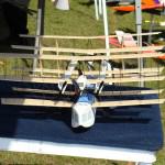 neat old style model airplane with many wings