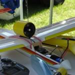 ducted fan power pod for glider
