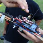 tri-copter electronics setup