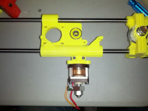 3D Printer OB1.4 X-Carriage Assembly with Budaschnozzle