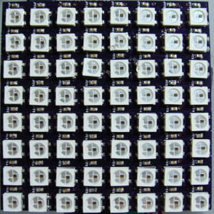 Finished-WS2812-8x8-Array