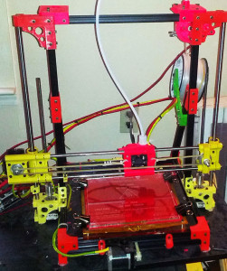 Open Beam 1.4 3D Printer with Bowden Extruder