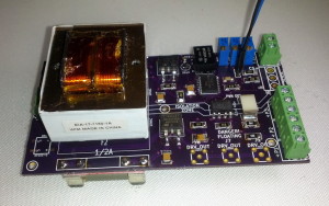 Populated PWM Driver PCB Front