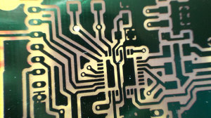 Etched Printed Circuit Board