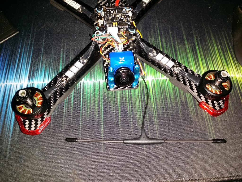 Drone With Flexible TPU Parts Printed With Prusa I3 Mk3s 3D Printer