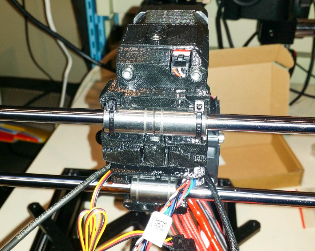 Prusa i3 Mk3 Extruder Mounted to X-Axis